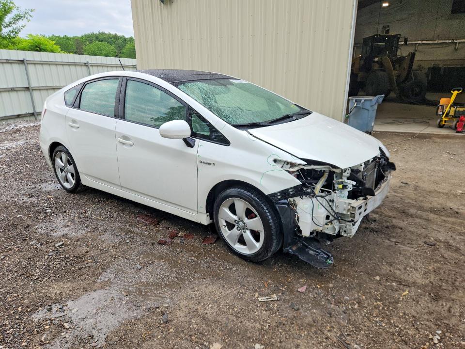 2010 Toyota Prius VIN JTDKN3DU1A0070424 COPART salvage auction — FRONT END, Vt - Cert Of Title-Salvage Vehicle, sold $3,150 on 2026-07-13 (photo 4)