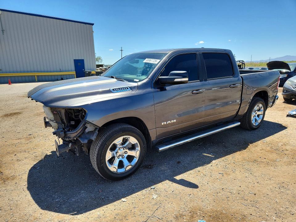 2021 Ram 1500 VIN 1C6RREFGXMN813392 COPART salvage auction — FRONT END, Az - Cert Of Title - Salvage, sold $7,500 on 2026-07-10 (photo 1)