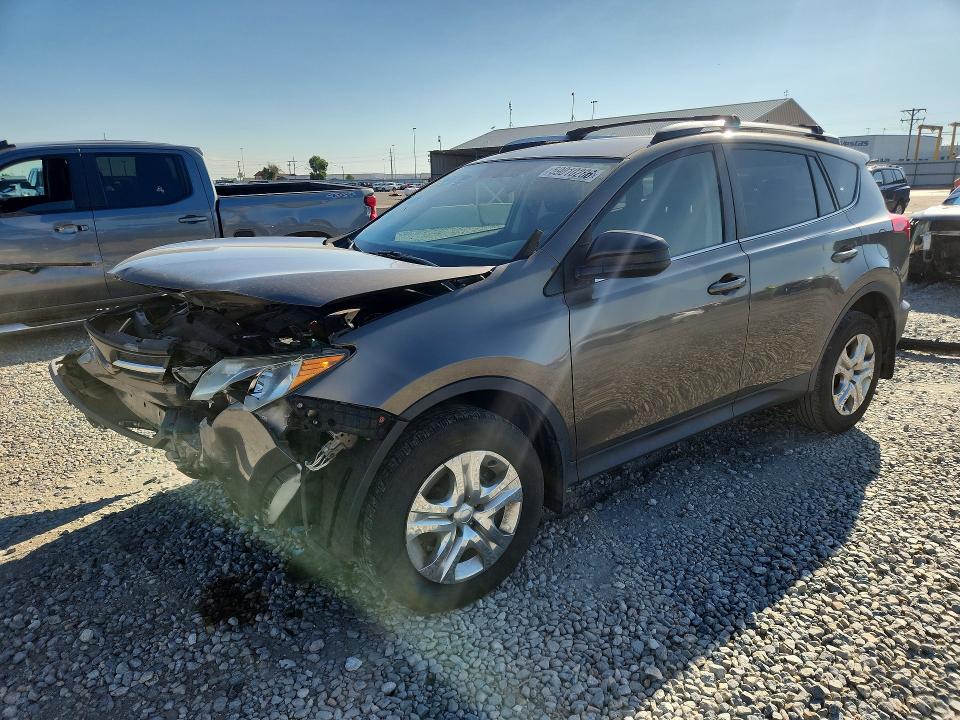 2015 Toyota Rav 4 VIN JTMBFREV3FD161038 COPART salvage auction — FRONT END, Co - Salvage Title, sold $3,000 on 2026-07-28 (photo 1)