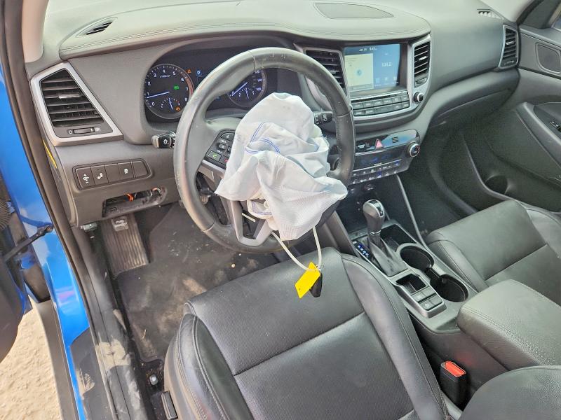 2017 Hyundai Tucson VIN KM8J33A41HU413267 COPART salvage auction — FRONT END, Tx - Salvage Vehicle Title, sold $125 on 2026-07-23 (photo 8)