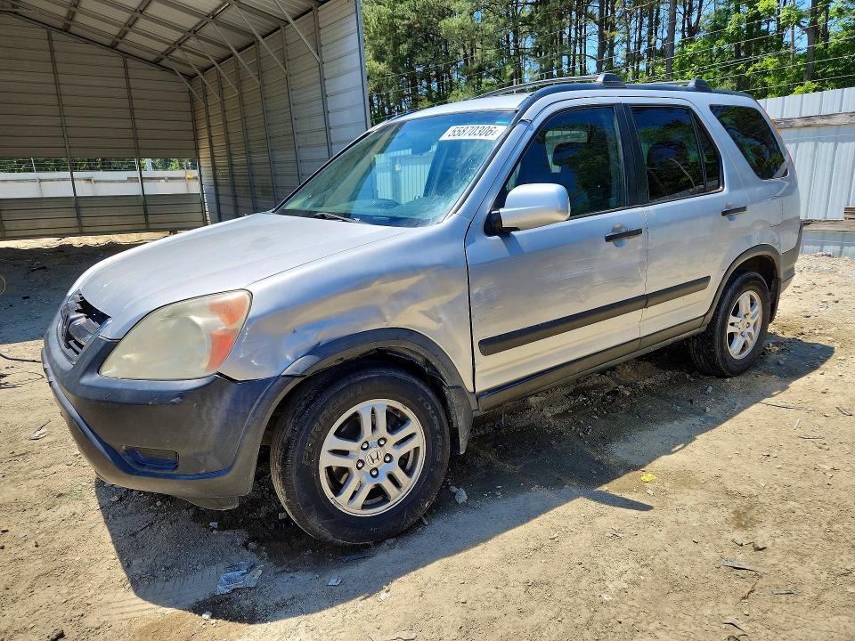 2003 Honda Cr-v VIN SHSRD78873U120083 COPART salvage auction — SIDE, Md - Cert Of Salvage > 75% Damage, sold $525 on 2026-07-21 (photo 1)