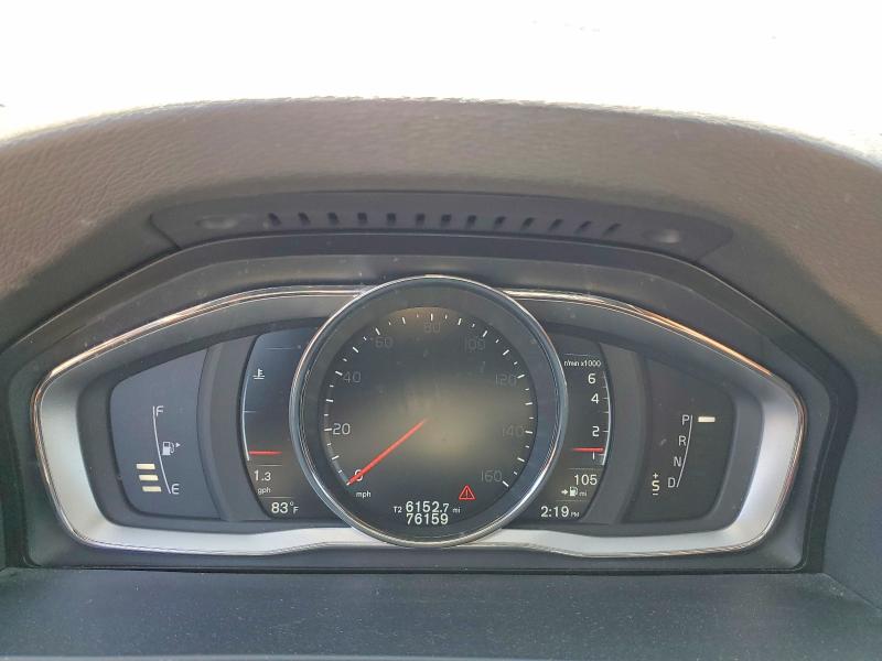 2016 Volvo S60 VIN YV126MFK6G2413542 COPART salvage auction — FRONT END, Ca - Salvage Certificate, sold $2,050 on 2026-07-02 (photo 9)