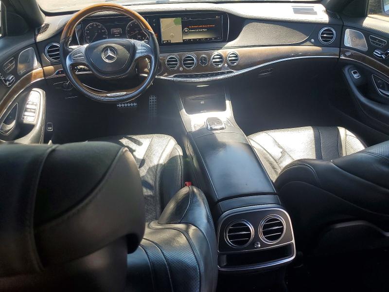 2015 Mercedes-benz S-klasse VIN WDDUG8CB2FA156655 COPART salvage auction — SIDE, Ca - Salvage Certificate, sold $4,850 on 2026-07-13 (photo 8)