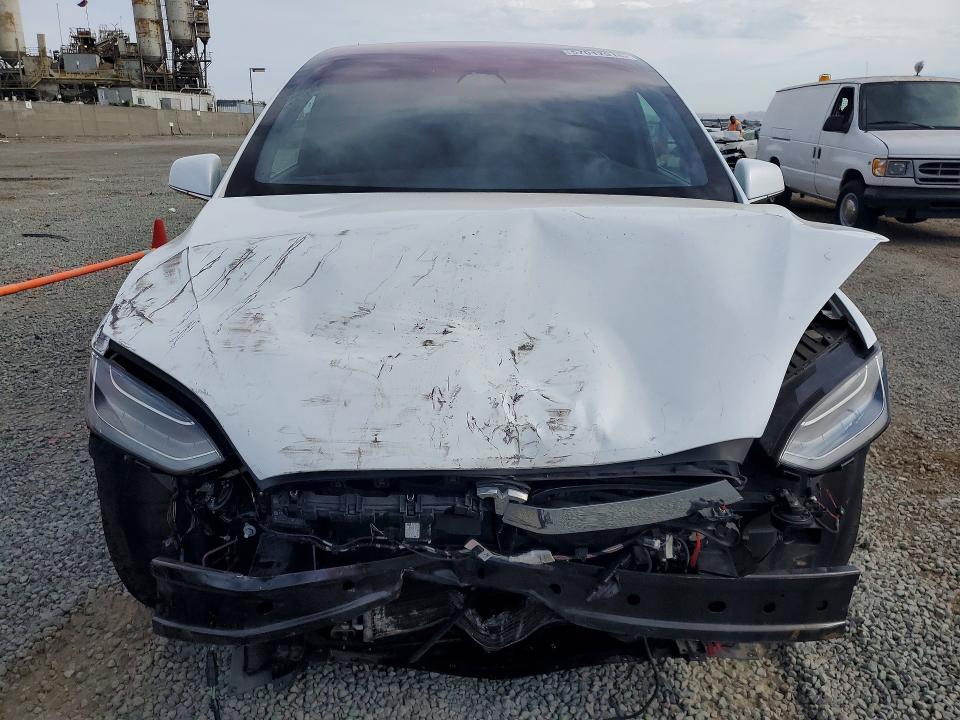 2017 Tesla Model x VIN 5YJXCBE27HF070152 COPART salvage auction — FRONT END, CA - SALVAGE CERTIFICATE, sold $4,250 on 2026-07-28 (photo 5)