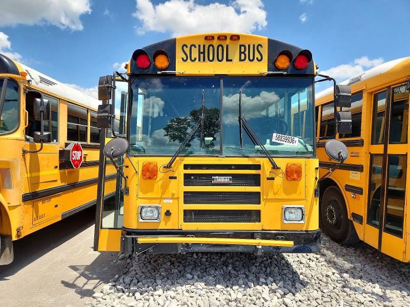 2011 Thomas School bus VIN 1T88S4E28B1132496 COPART salvage auction — MINOR DENT/SCRATCHES, CT, sold $2,000 on 2026-10-07 (photo 9)
