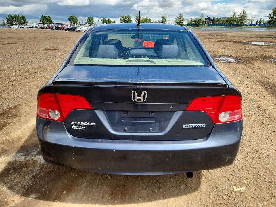 2007 Honda Civic hybrid VIN JHMFA362X7S801808 COPART salvage auction — FRONT END, Ab - Bos - Salvage, sold $225 on 2026-07-07 (photo 6)