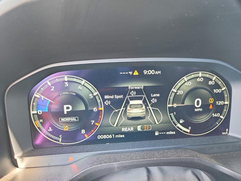 2023 Mitsubishi Outlander VIN JA4J4VA85PZ042058 COPART salvage auction — FRONT END, NY - MV-907A SALVAGE CERTIFICATE, sold $7,200 on 2026-07-20 (photo 9)