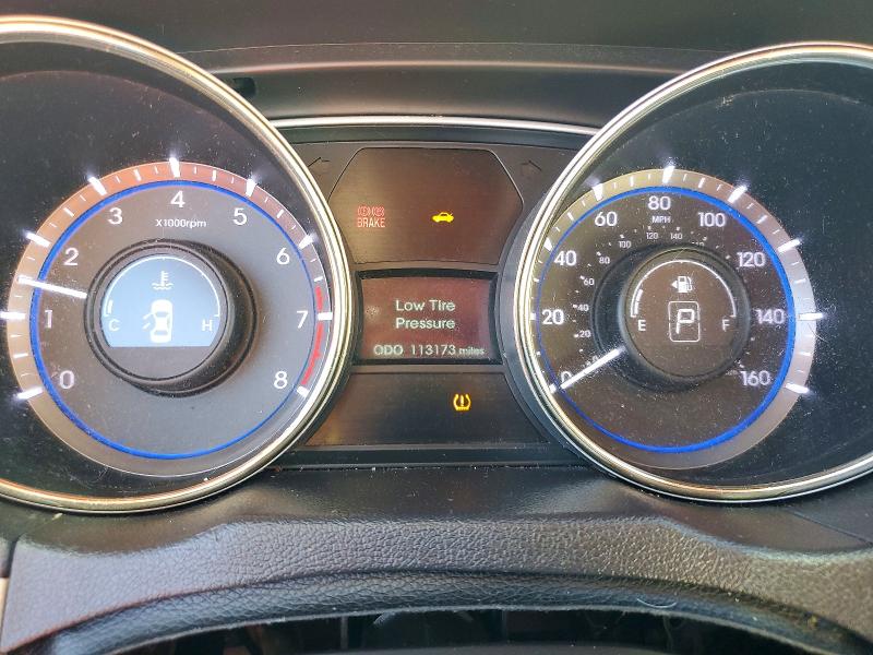 2013 Hyundai Sonata VIN 5NPEB4AC9DH729574 COPART salvage auction — REAR END, Co - Public - Salvage Title, sold $1,200 on 2026-07-18 (photo 9)