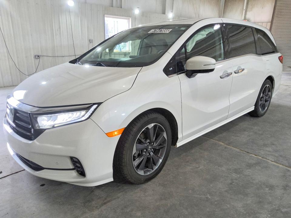 2022 Honda Odyssey VIN 5FNRL6H98NB056510 — COPART salvage auction photo