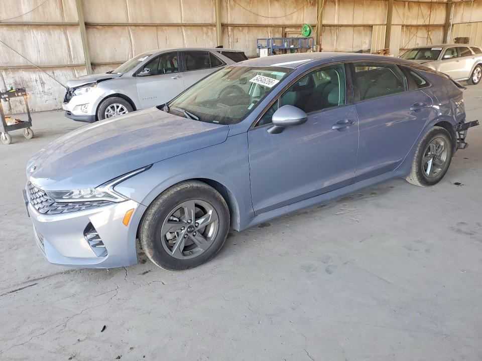 2021 Kia K5 VIN 5XXG14J26MG045869 COPART salvage auction — REAR END, Ca - Salvage Certificate, sold $3,150 on 2026-07-29 (photo 1)