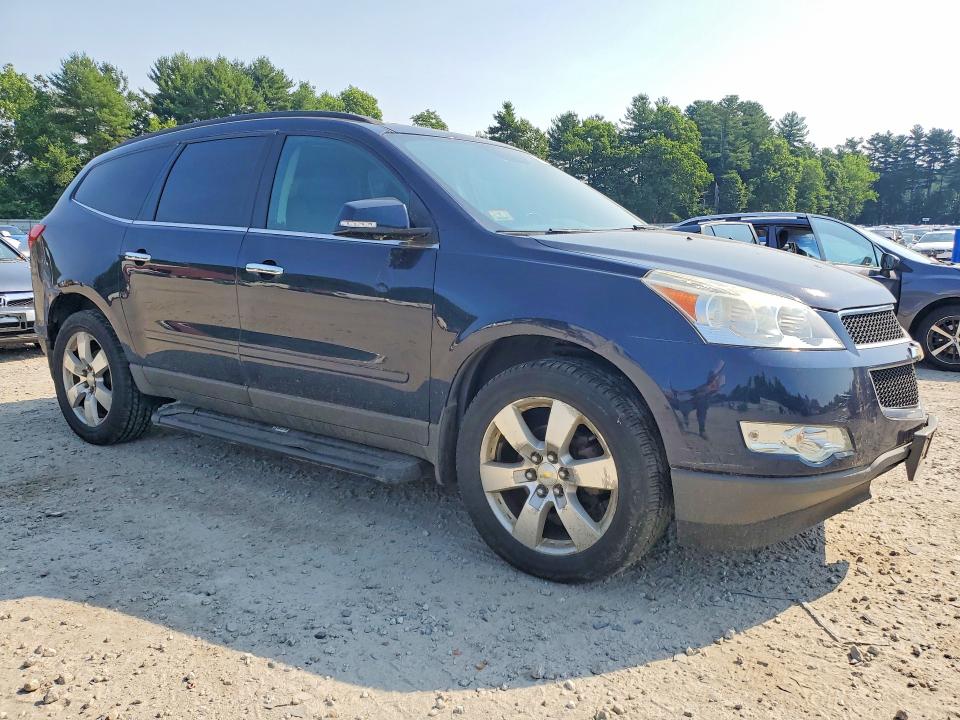 2012 Chevrolet Traverse VIN 1GNKRGEDXCJ276582 COPART salvage auction — REAR END, Ma - Cert Of Title-Reconstrctd Coll, sold $400 on 2026-07-09 (photo 4)