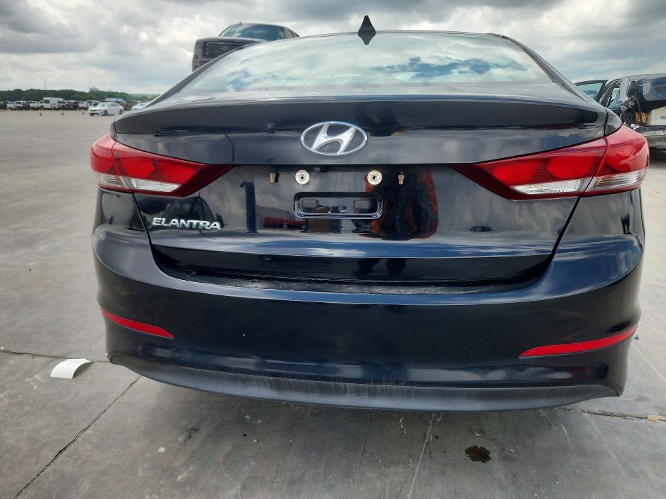 2017 Hyundai Elantra VIN 5NPD84LF4HH029212 COPART salvage auction — HAIL, Tx - Certificate Of Title, sold $3,800 on 2026-07-09 (photo 6)