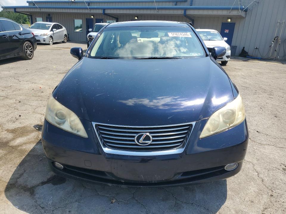 2008 Lexus ES VIN JTHBJ46G682261066 COPART salvage auction — SIDE, TN - SALVAGE CERTIFICATE, sold $875 on 2026-07-09 (photo 5)