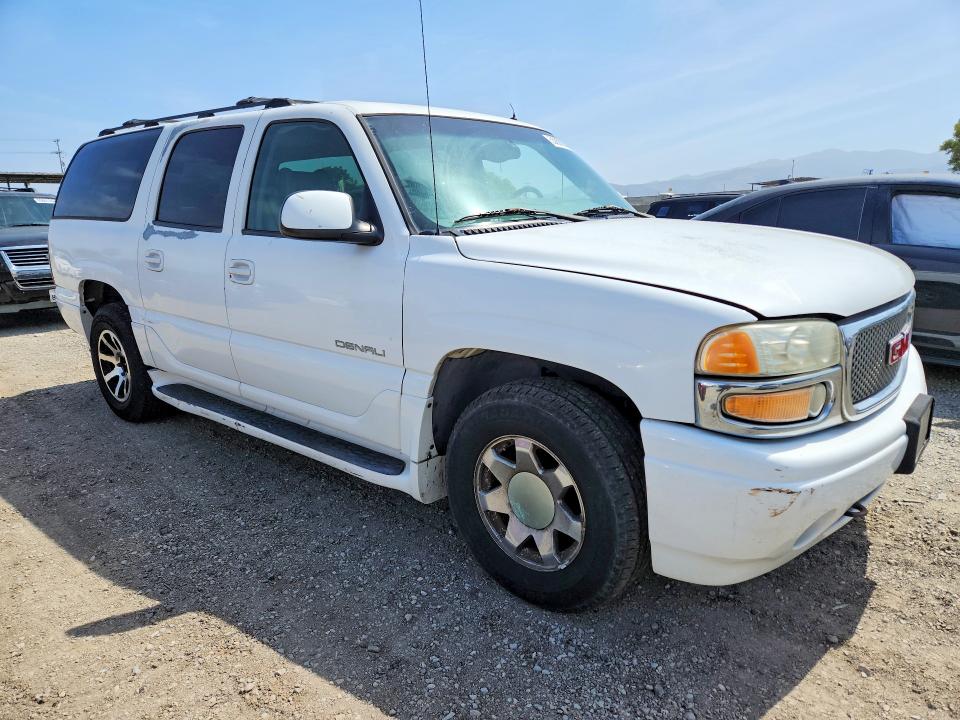 2002 Gmc Denali VIN 1GKFK66U92J253756 COPART salvage auction — REAR END, Ca - Dis/Dlr/Exp Only Clean Title (P), sold $325 on 2026-07-02 (photo 4)