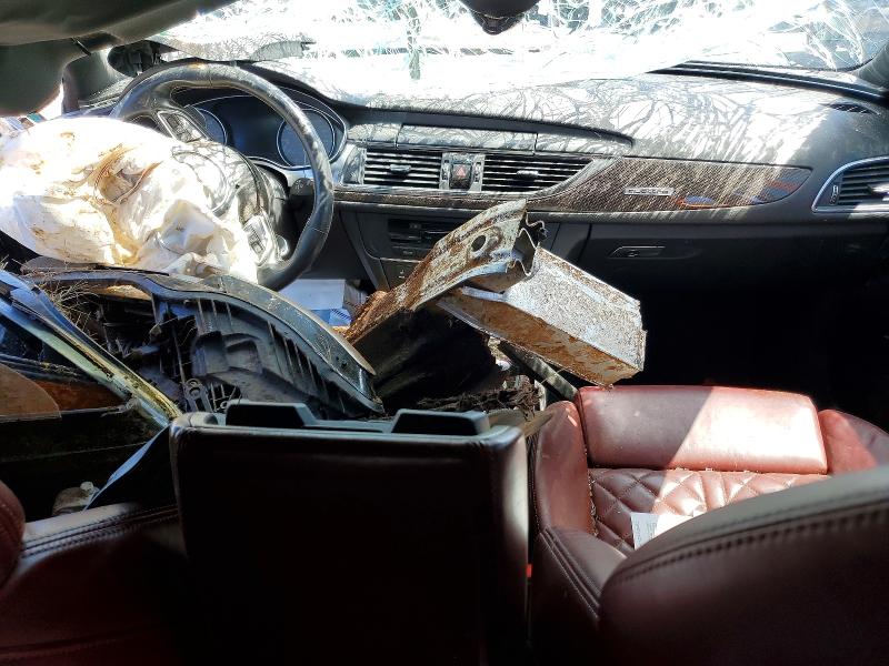 2018 Audi VIN WAUHFAFC5JN003244 COPART salvage auction — ROLLOVER, Va - Cert Of Title - Salvage, sold $200 on 2026-07-15 (photo 8)
