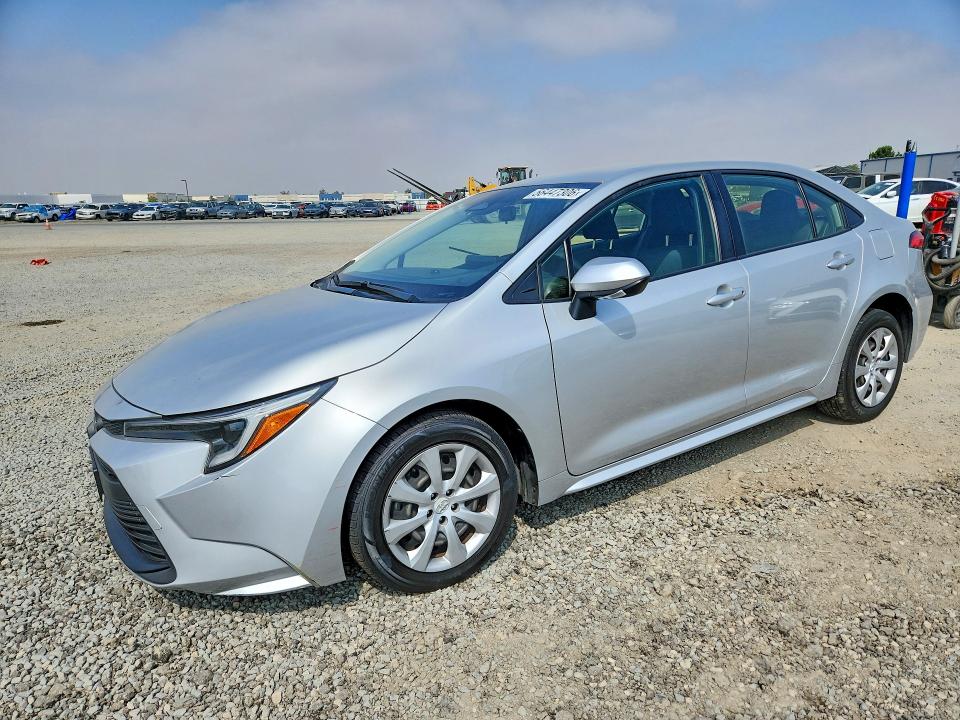 2024 Toyota Corolla VIN JTDBCMFEXRJ028728 COPART salvage auction — FRONT END, Ca - Salvage Certificate, sold $3,650 on 2026-07-28 (photo 1)