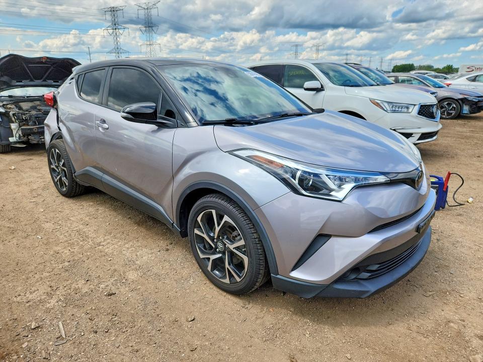 2019 Toyota C-hr VIN JTNKHMBX8K1021948 COPART salvage auction — SIDE, Il - Certificate Of Title (P), sold $5,600 on 2026-07-09 (photo 4)