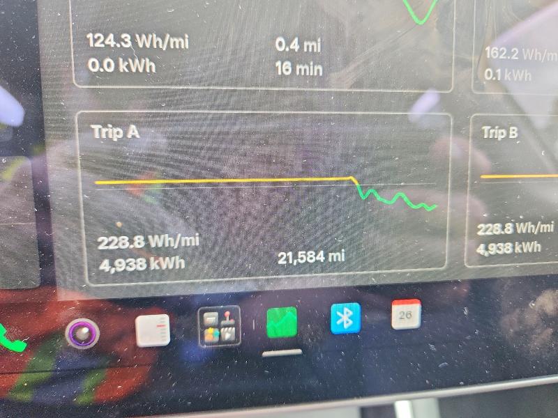 2020 Tesla Model y VIN 5YJYGDEE0LF050977 COPART salvage auction — FRONT END, Wa - Bill Of Sale, sold $7,100 on 2026-07-14 (photo 9)