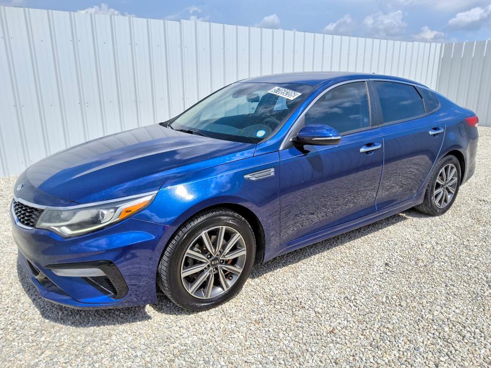 2019 Kia Optima VIN 5XXGT4L33KG356673 COPART salvage auction — NORMAL WEAR, LA - CERTIFICATE OF TITLE, sold $5,200 on 2026-07-23 (photo 1)