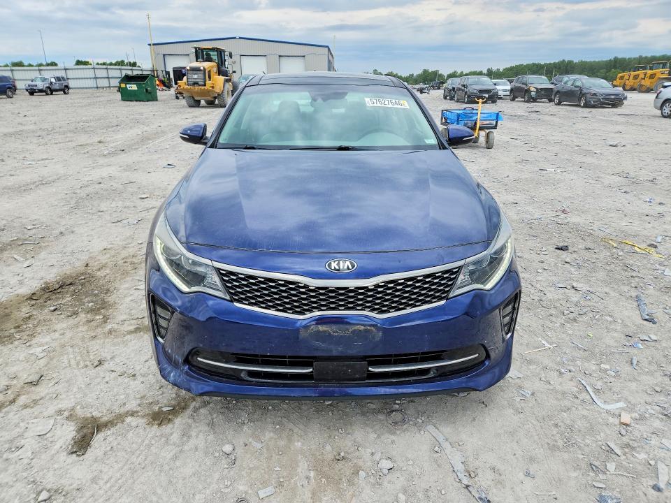 2018 Kia VIN 5XXGU4L33JG225982 COPART salvage auction — FRONT END, Il - Salvage Certificate, sold $4,700 on 2026-07-22 (photo 5)
