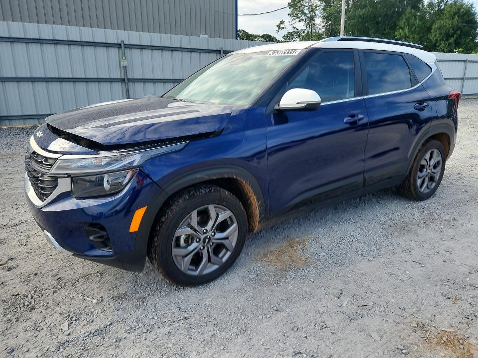 2024 Kia Seltos VIN KNDEU2AA3R7645758 COPART salvage auction — FRONT END, Nc - Salvage Certificate Of Title, sold $200 on 2026-07-29 (photo 1)