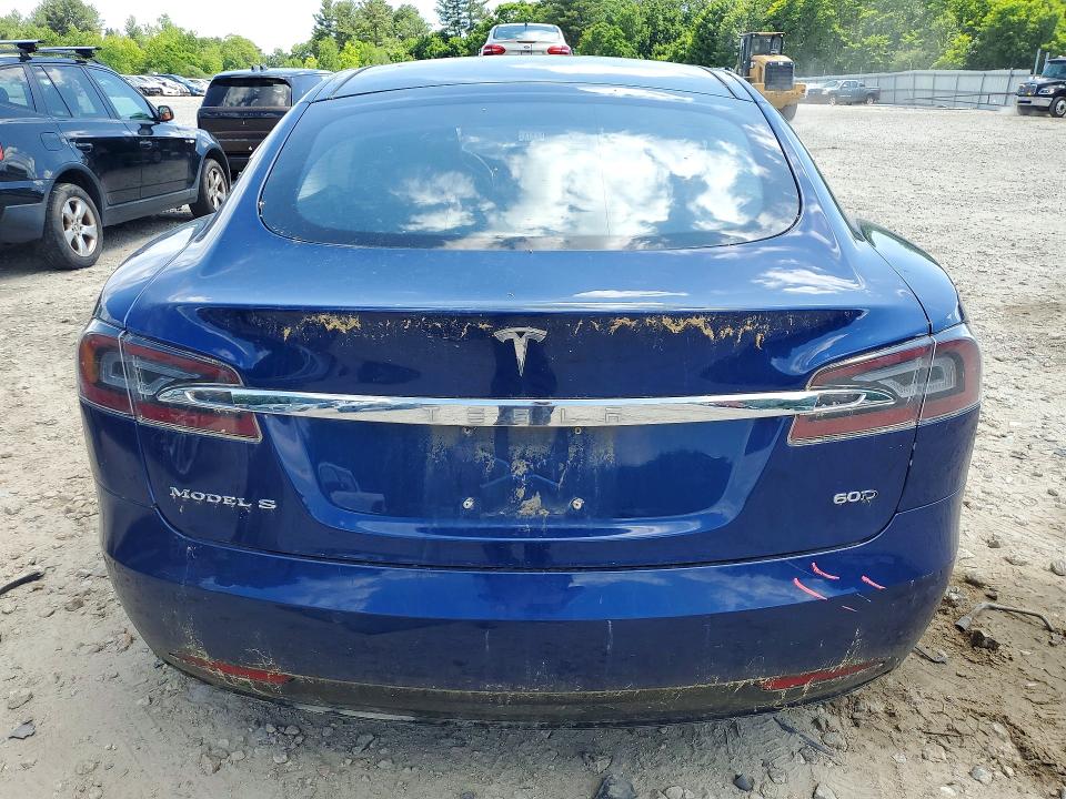 2016 Tesla Model s VIN 5YJSA1E21GF155822 COPART salvage auction — FRONT END, Ma - Cert Of Title-Reconstrctd Coll, sold $4,150 on 2026-07-07 (photo 6)