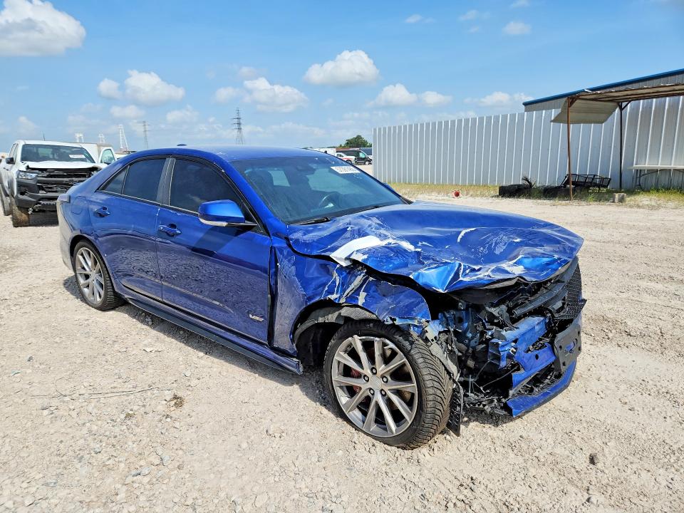 2022 Cadillac Ct4 VIN 1G6DH5RL0N0102056 COPART salvage auction — FRONT END, TX - SALVAGE VEHICLE TITLE, sold $9,500 on 2026-07-28 (photo 4)
