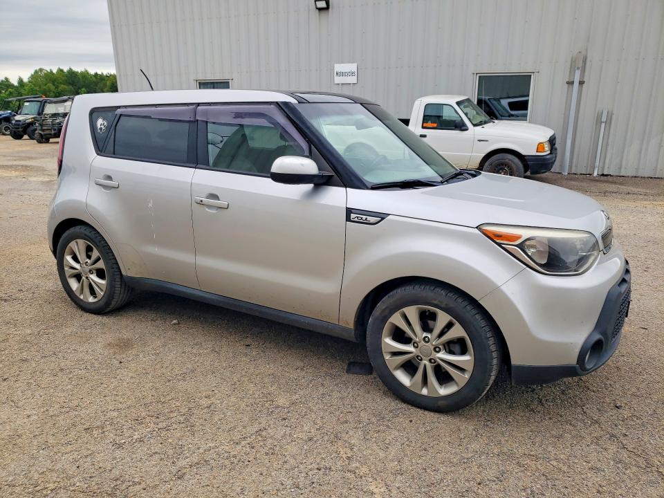 2015 Kia Soul VIN KNDJP3A57F7761944 COPART salvage auction — FRONT END, Va - Cert Of Title - Salvage, sold $1,100 on 2026-07-17 (photo 4)