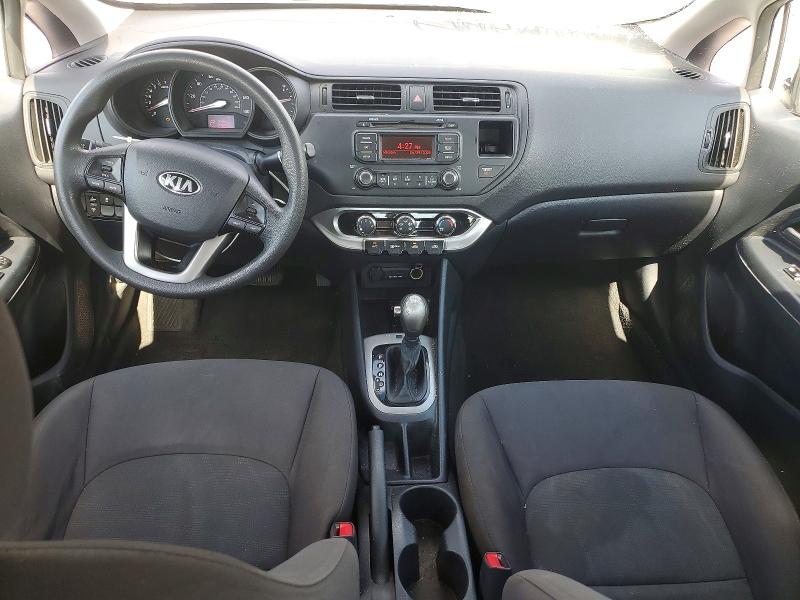 2013 Kia Rio VIN KNADM4A37D6230950 COPART salvage auction — FRONT END, NC - SALVAGE CERTIFICATE OF TITLE, sold $175 on 2026-07-29 (photo 8)