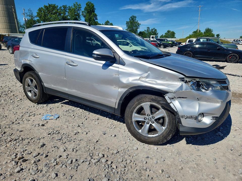 2015 Toyota Rav 4 VIN JTMRFREV6FD099651 COPART salvage auction — FRONT END, Mi - Cert Of Title-Salvage Vehicle, sold $1,300 on 2026-07-30 (photo 4)