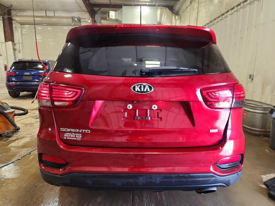 2020 Kia Sorento VIN 5XYPGDA33LG653172 COPART salvage auction — HAIL, Wi - Salvage - Multiple Brands, sold $5,300 on 2026-07-13 (photo 6)