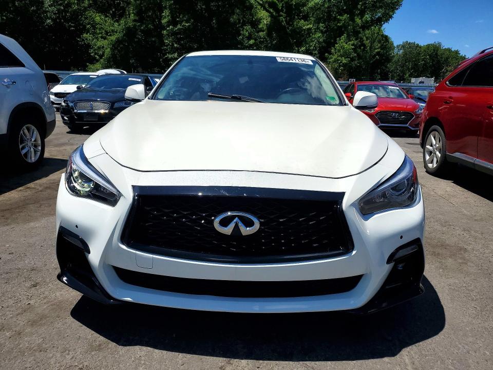2016 Infiniti Q50 VIN JN1EV7AR7GM343312 COPART salvage auction — MINOR DENT/SCRATCHES, Va - Certificate Of Title, sold $5,800 on 2026-07-14 (photo 5)