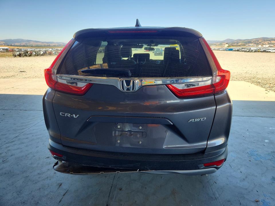 2019 Honda Cr-v VIN JHLRW2H54KX020119 COPART salvage auction — FRONT END, Ca - Salvage Certificate, sold $6,700 on 2026-07-02 (photo 6)
