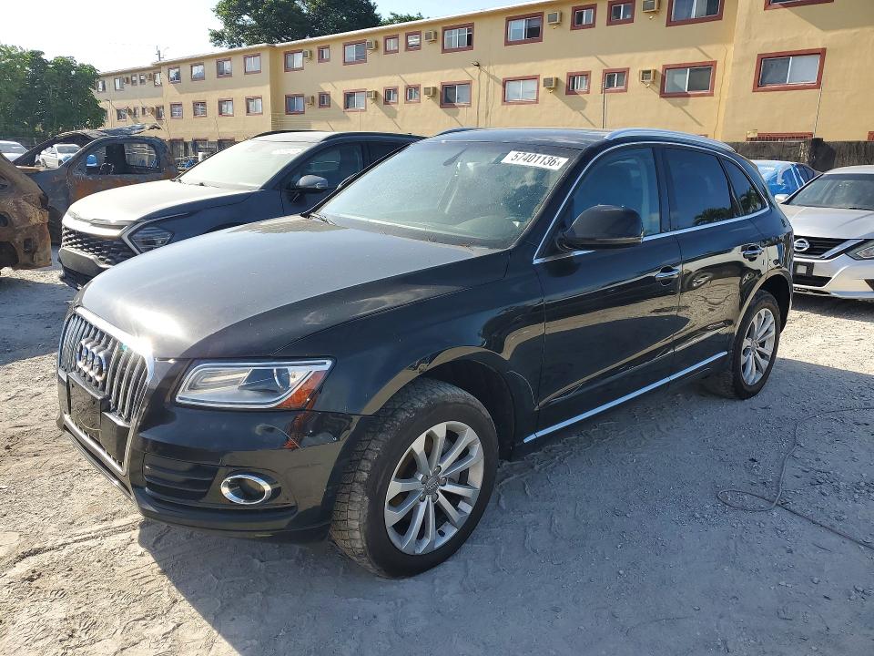 2017 Audi Q5 VIN WA1C2AFP7HA099952 COPART salvage auction — MINOR DENT/SCRATCHES, Fl - Certificate Of Title, sold $1,650 on 2026-07-09 (photo 1)
