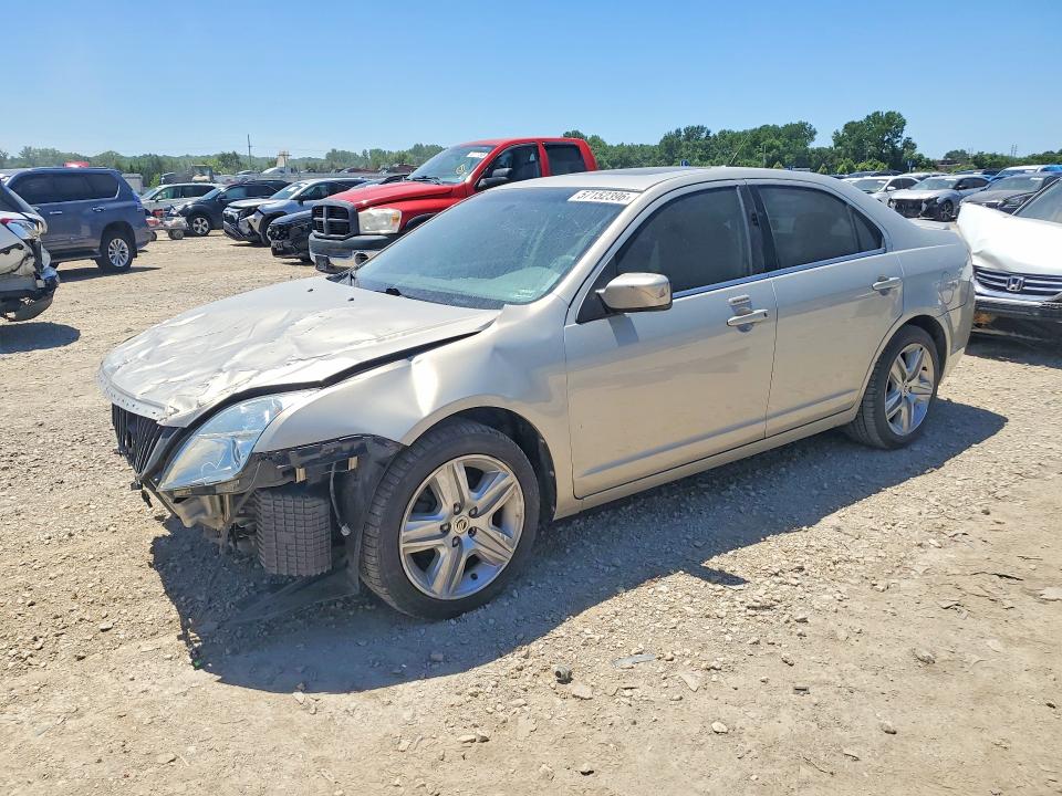 2010 Mercury Milan VIN 3MEHM0HA2AR642675 COPART salvage auction — FRONT END, Mo - Salvage Certificate Of Title, sold $425 on 2026-07-28 (photo 1)