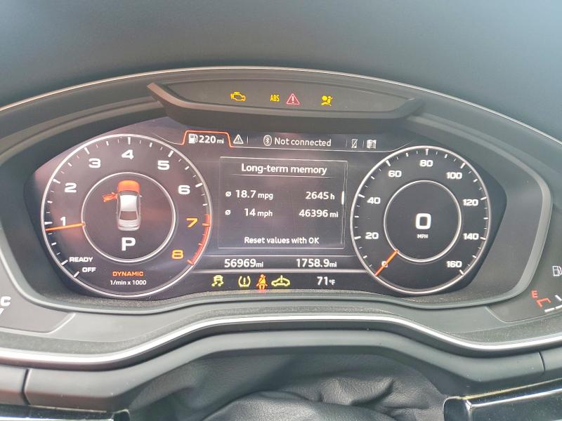 2019 Audi VIN WAUFNAF43KA082666 COPART salvage auction — SIDE, Ca - Salvage Certificate, sold $9,700 on 2026-07-27 (photo 9)