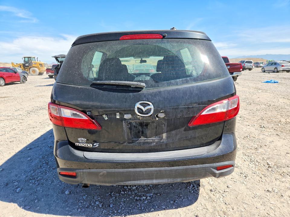 2012 Mazda 5 VIN JM1CW2BL5C0141276 COPART salvage auction — FRONT END, Ut - Salvage Certificate, sold $700 on 2026-07-31 (photo 6)