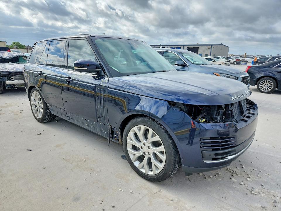 2021 Land rover RANGE ROVER VIN SALGS2RU0MA445776 COPART salvage auction — Front End, TX - CERTIFICATE OF TITLE, sold $11,700 on 2026-07-14 (photo 4)