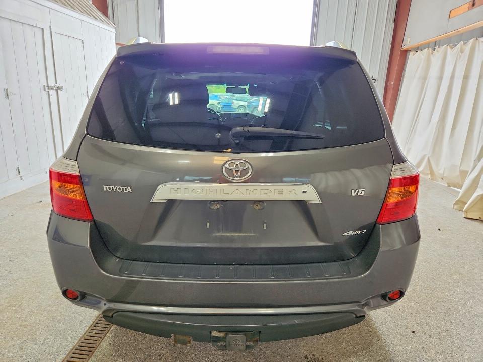 2008 Toyota Highlander VIN JTEES42AX82099435 COPART salvage auction — SIDE, WV - SALVAGE CERTIFICATE, sold $125 on 2026-07-27 (photo 6)