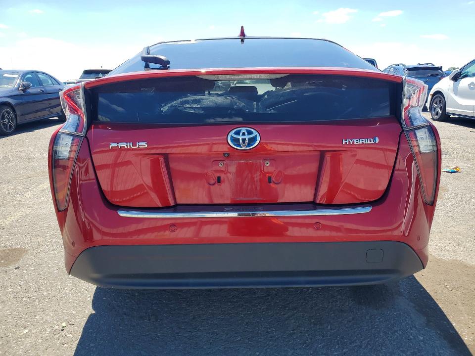 2018 Toyota Prius VIN JTDKBRFU3J3066480 COPART salvage auction — FRONT END, Pa - Cert Of Salv-R=Reconstructed, sold $2,100 on 2026-07-14 (photo 6)