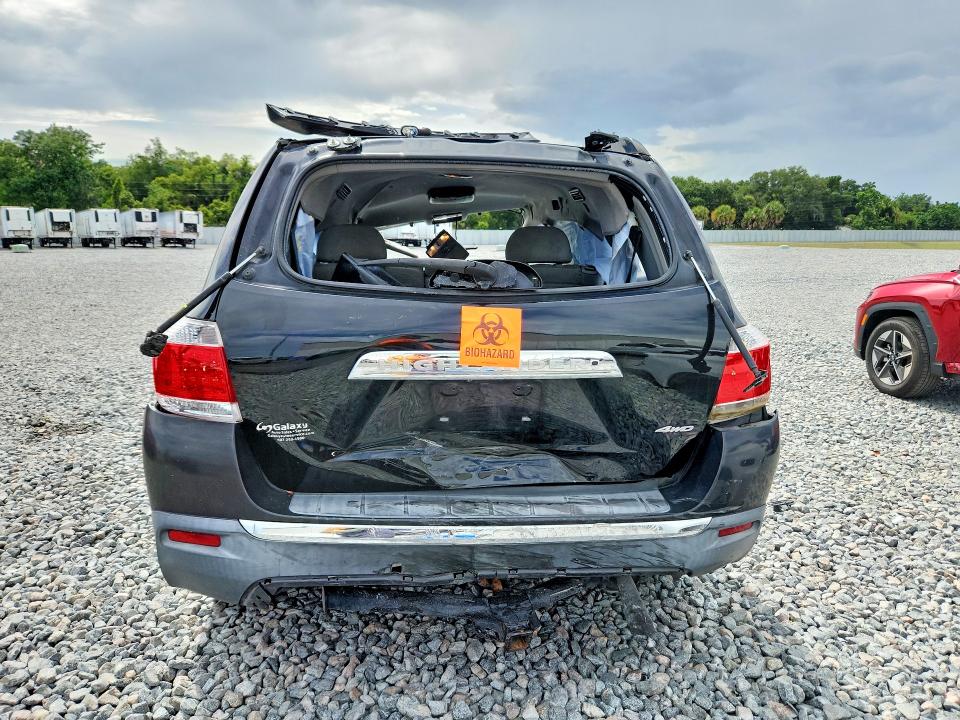 2012 Toyota VIN 5TDBK3EH9CS143050 COPART salvage auction — ROLLOVER, Fl - Cert Of Title Slvg Rebuildable, sold $825 on 2026-07-13 (photo 6)