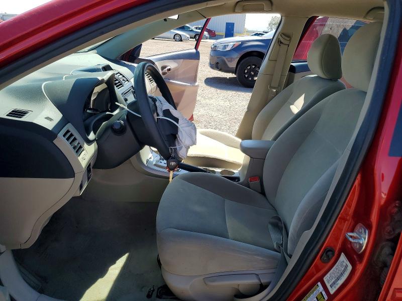 2013 Toyota Corolla VIN 5YFBU4EE1DP221871 COPART salvage auction — FRONT END, Az - Cert Of Title - Salvage, sold $1,600 on 2026-07-24 (photo 7)