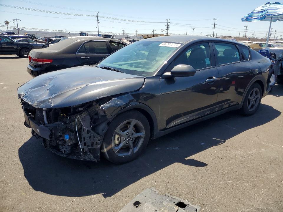 2025 Kia K4 VIN 3KPFT4DE1SE031413 COPART salvage auction — FRONT END, CA - SALVAGE CERTIFICATE, sold $4,900 on 2026-09-10 (photo 1)