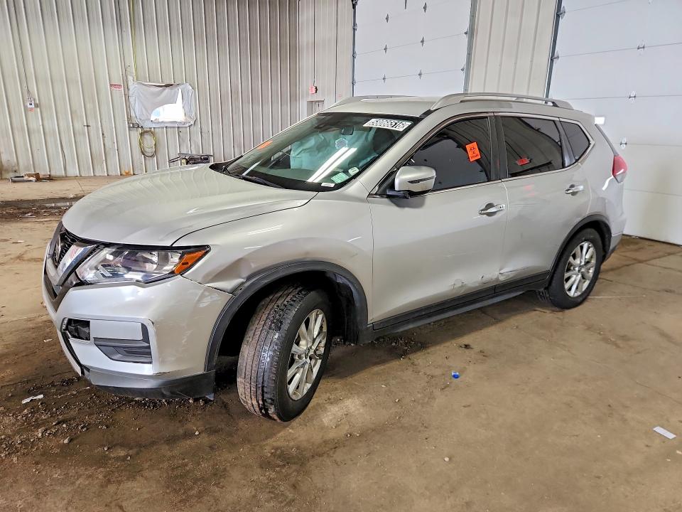 2020 Nissan Rogue VIN JN8AT2MV2LW103858 COPART salvage auction — FRONT END, Mi - Certificate Of Title, sold $675 on 2026-07-30 (photo 1)