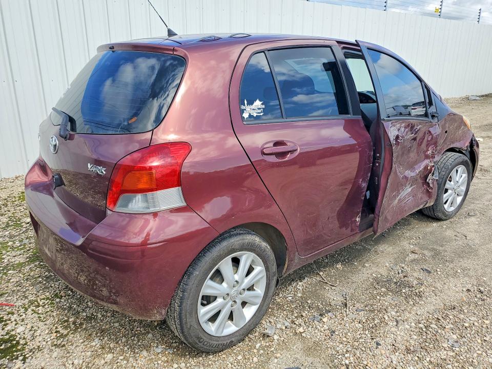 2009 Toyota Yaris VIN JTDKT903495251862 COPART salvage auction — SIDE, AL - CERT OF TITLE-SALVAGE TITLE, sold $1,450 on 2026-07-23 (photo 3)