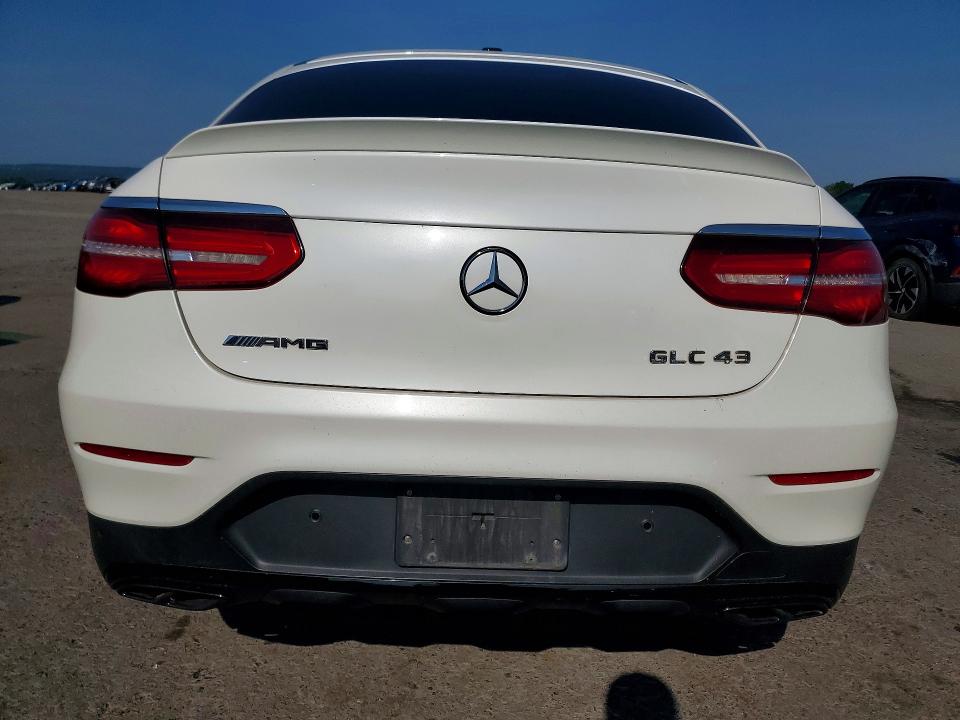 2018 Mercedes-benz Glc coupe VIN WDC0J6EB4JF382259 COPART salvage auction — WATER/FLOOD, PA - CERT OF SALVAGE-W=FLOOD VEH, sold $14,300 on 2026-09-15 (photo 6)