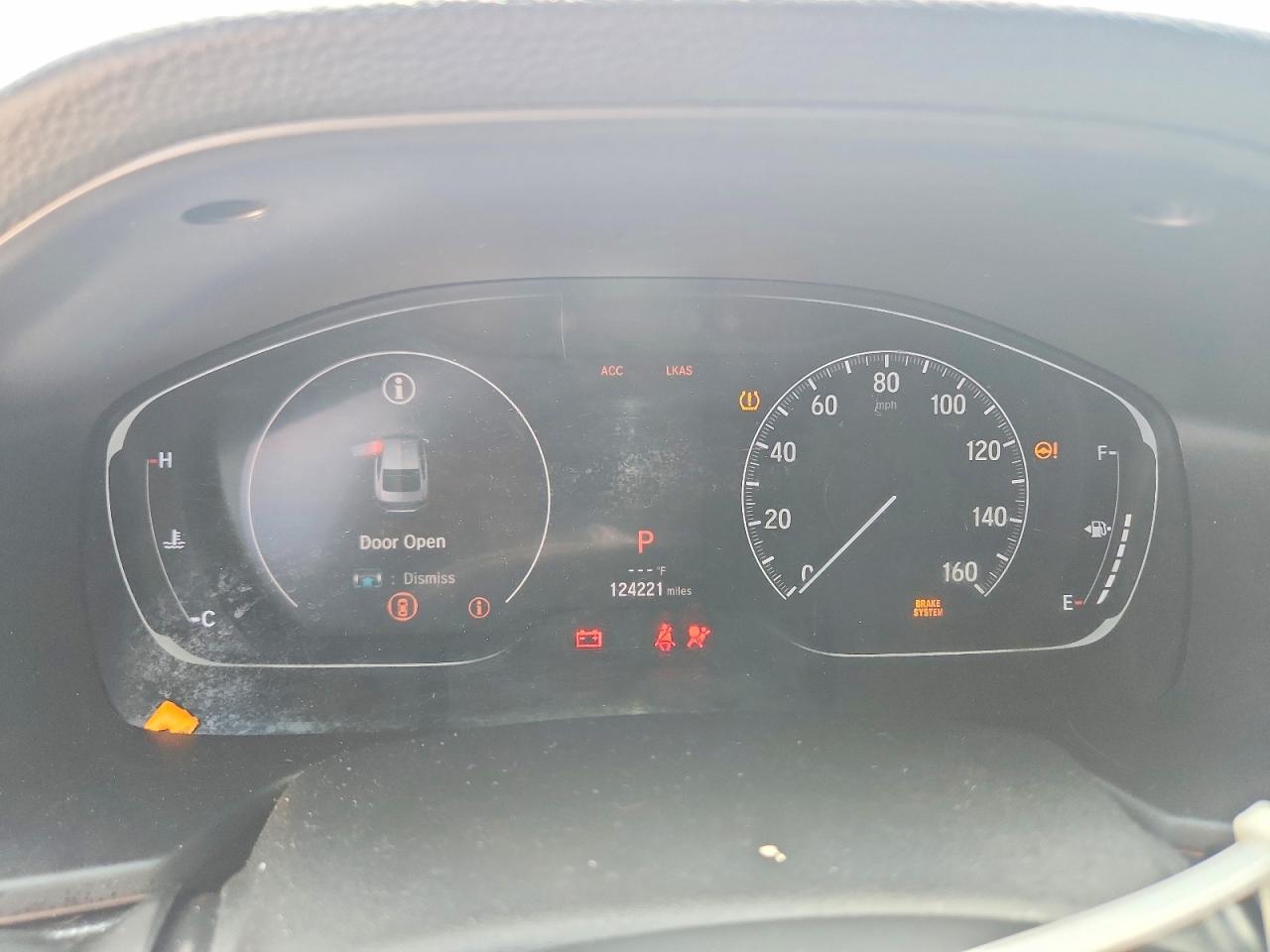2019 Honda Accord VIN 1HGCV1F35KA144406 COPART salvage auction — Front End, TX - SALVAGE VEHICLE TITLE, sold $2,350 on 2026-07-09 (photo 9)