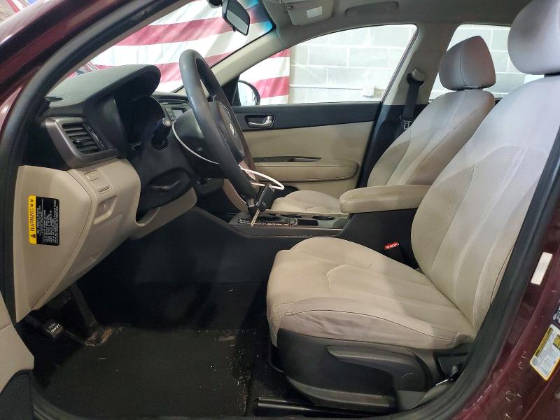 2016 Kia Optima VIN 5XXGT4L32GG115792 COPART salvage auction — MINOR DENT/SCRATCHES, Mo - Certificate Of Title, sold $875 on 2026-07-07 (photo 7)