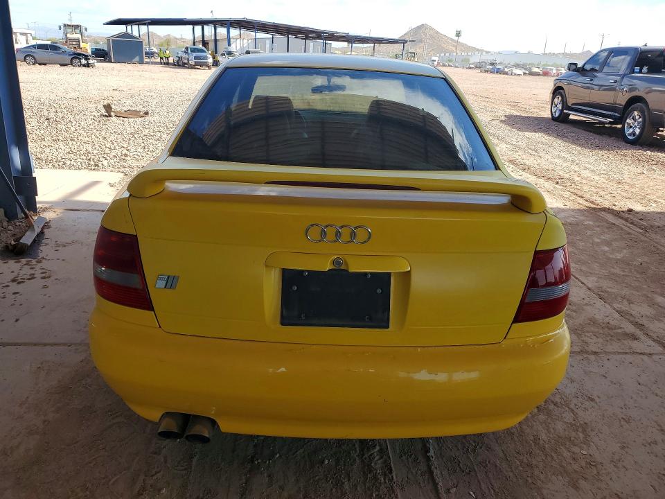 2000 Audi S4 VIN WAUDD68D1YA046214 COPART salvage auction — MINOR DENT/SCRATCHES, AZ - CERT OF TITLE-RESTORED SALVAGE, sold $2,450 on 2026-07-31 (photo 6)