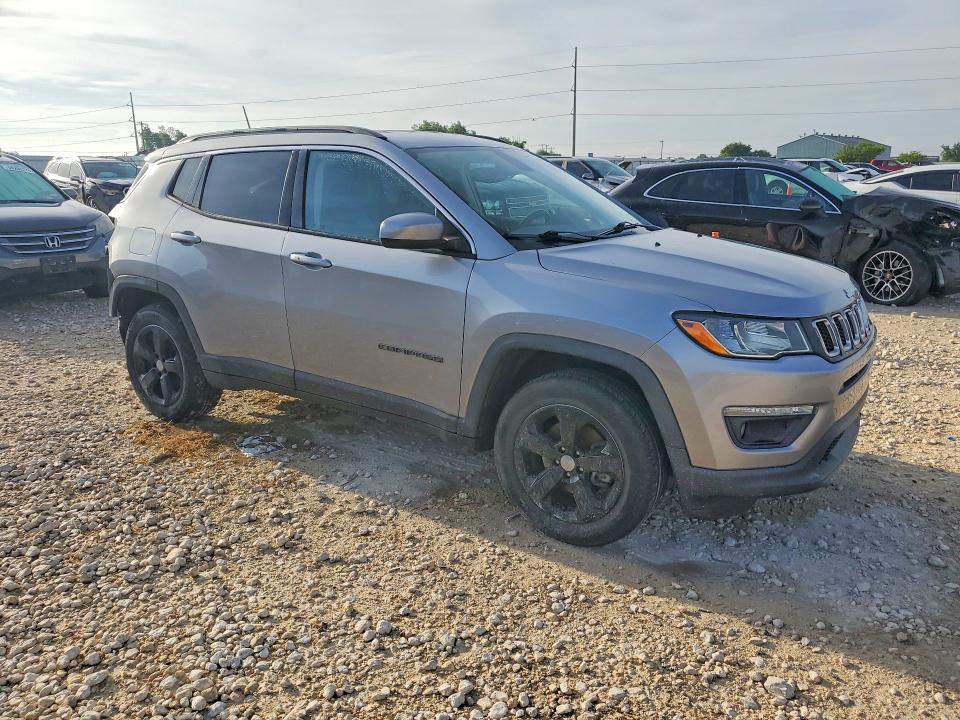2019 Jeep Compass VIN 3C4NJDBB9KT672203 COPART salvage auction — REAR END, Tx - Salvage Vehicle Title, sold $3,150 on 2026-07-09 (photo 4)